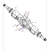 131401020742A Middle Axle Assembly (5/6)