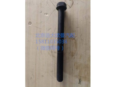 QDT2401958-LB,推力杆下支架紧固螺栓,北京远大汽车配件有限公司