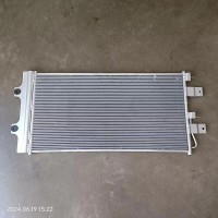 陜汽重卡德龍X6000冷凝器X5000S空調(diào)散熱器散熱片841501原廠配件