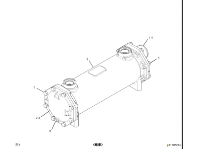 211-0876 CORE GP-OIL COOLER (机油冷却器芯总成)