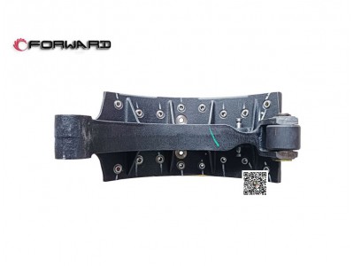 HD90009440080  制动蹄总成,Brake shoe assembly,济南向前汽车配件有限公司