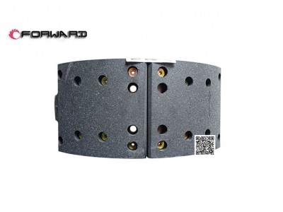 HD90009440080  制动蹄总成,Brake shoe assembly,济南向前汽车配件有限公司