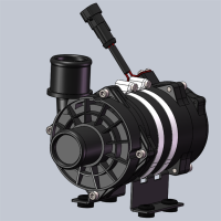 直流屏蔽無(wú)刷磁力水泵GB4846-24V-400W-D38