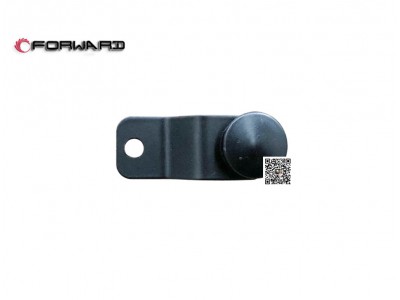 DZ14251710013  左侧窗玻璃弹簧锁铰链,Left window spring lock hinge,济南向前汽车配件有限公司