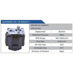 CB-B28-927-1,KOMATSU汽車動力轉向油泵，液壓泵，增壓泵，葉片泵