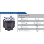 CB-B28-927-3,KOMATSU汽車動力轉向油泵，液壓泵，增壓泵，葉片泵