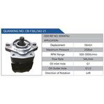 CB-F36L-342-21,KOMATSU汽车动力转向油泵，液压泵，增压泵，叶片泵