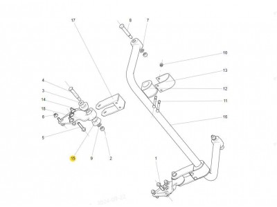 199100680066,Rear stabilizer bar bushing,济南向前汽车配件有限公司