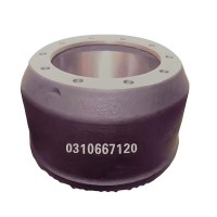 厂家批发 Brake Drum 0310667120 外贸单 重汽豪沃斯太尔汕德卡豪瀚前制动鼓后制动鼓