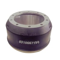 仓库现货 批发出口 Brake Drum 0310667190 汽车零配件 重汽豪沃斯太尔汕德卡豪瀚前制动鼓后制动鼓