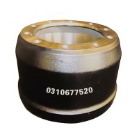 外贸批发 Brake Drum 0310677520 刹车鼓 重汽豪沃斯太尔汕德卡豪瀚前制动鼓后制动鼓