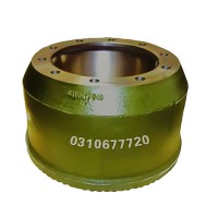 外贸出口重卡 Brake Drum 0310677720 刹车鼓 重汽豪沃斯太尔汕德卡豪瀚前制动鼓后制动鼓
