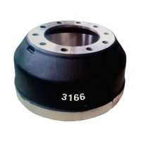 仓库现货 外贸出口 Brake Drum 制动鼓 3166 重汽豪沃斯太尔汕德卡豪瀚前制动鼓后制动鼓