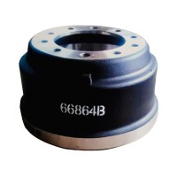 外贸出口重卡 Brake Drum 制动鼓 66864B 重汽豪沃斯太尔汕德卡豪瀚前制动鼓后制动鼓