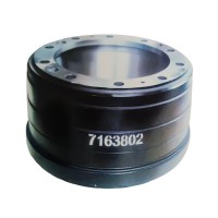 仓库现货 外贸出口 Brake Drum 制动鼓 7163802 重汽豪沃斯太尔汕德卡豪瀚前制动鼓后制动鼓