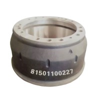 厂家直销 Brake Drum 81501100227 外贸单 重汽豪沃斯太尔汕德卡豪瀚前制动鼓后制动鼓