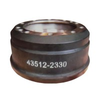厂家直销 Brake Drum 43512-2330 零部件 重汽豪沃斯太尔汕德卡豪瀚前制动鼓后制动鼓