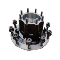 外贸出口重卡配件 Wheel Hub  轮毂  RH406 轮毂轴头前轮毂后轮毂重汽陕汽欧曼北奔