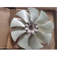 φ660 LINGONG volvo挖機(jī)9葉風(fēng)扇葉  345元