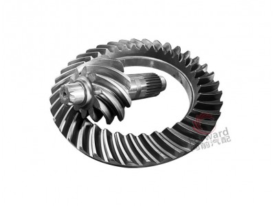 AZ7117328046  中桥锥齿轮副,Middle bridge bevel gear pair,济南向前汽车配件有限公司