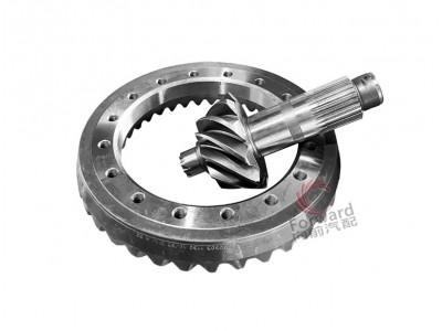 AZ7117328046  中桥锥齿轮副,Middle bridge bevel gear pair,济南向前汽车配件有限公司