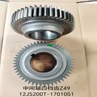 外贸批发 重汽陕汽豪沃斯太尔卡特小松山推中间轴四档齿Z49 12JS200T-1701051