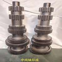 外贸批发 重汽陕汽豪沃斯太尔卡特小松山推12档中间轴总成 中间轴