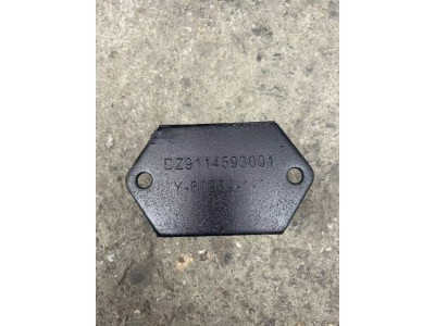 DZ9114593001发动机前悬置软垫