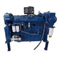 陕汽卡特批发6缸直列直喷四冲程双循环水冷船用柴油机发动机总成 FD10