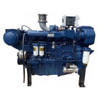 重汽小松批发外贸直列直喷四冲程双循环6缸船用柴油机发动机总成 FP12