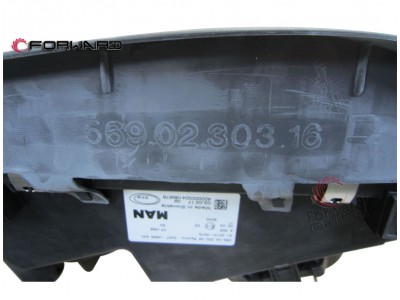 569.01.303.16 前照灯密封套右,Headlight sealant sleeve right,济南向前汽车配件有限公司