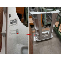WG9525541020豪瀚消聲器支架總成