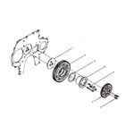 4110001595050 中间齿轮总成612700030015