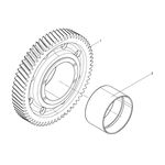 4110001595052 中间齿轮组件612700030012