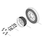 4110702677042 扭振减振器1003151078