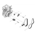 4110702508016 凸轮轴支架总成3501155KP001