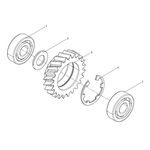 4110000001359 向心球轴承90003311410