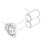 4110000405001 机油滤清器座612600070383