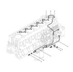 4110000406030 612600083538-噴油器回油管總成