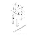 4110001573001 排氣搖臂總成1003189325