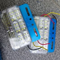 重汽重卡货车挂车配件三排照地边灯防水防砸经久耐用