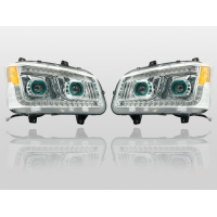 陕汽前大灯超高亮度稳定度高全新一汽J6P500大灯全LED大灯总成