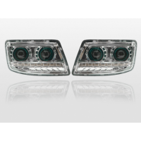 福田欧曼GTL大灯总成 欧曼全LED大灯 欧曼H4大灯前照灯