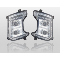 外贸出口重卡三一江山版全LED泡式大灯/凸透大灯/前照灯/LED大灯