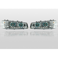 东风柳气霸龙前大灯乘龙507LED 配件改装大灯总成