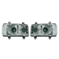 厂家批发重汽解放天V泡式大灯电调重卡LED车灯