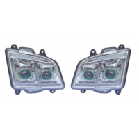 外贸出口重汽解放JH6大灯泡式大灯电调重卡LED车灯