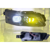 厂家批发解放J6L双透镜雾灯总成,黄白光一体，灯光高低可以调节