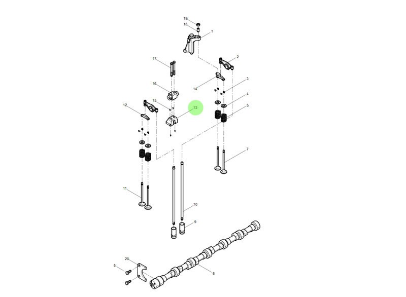 612630050013 摇臂支架,Rocker arm support,济南向前汽车配件有限公司
