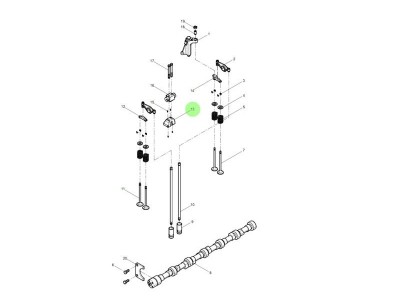 612630050013 摇臂支架,Rocker arm support,济南向前汽车配件有限公司